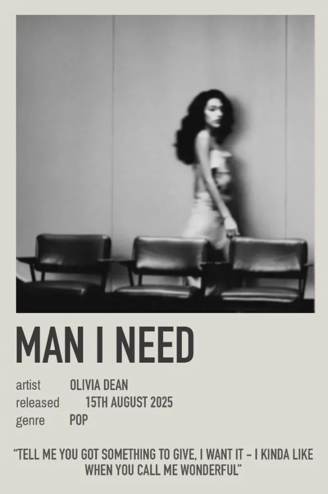 Man I Need - Olivia Dean