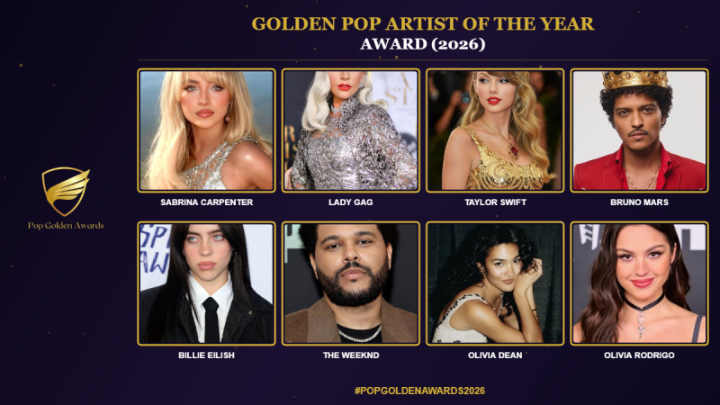 Pop Golden Awards 2026 Full List Of Nominees