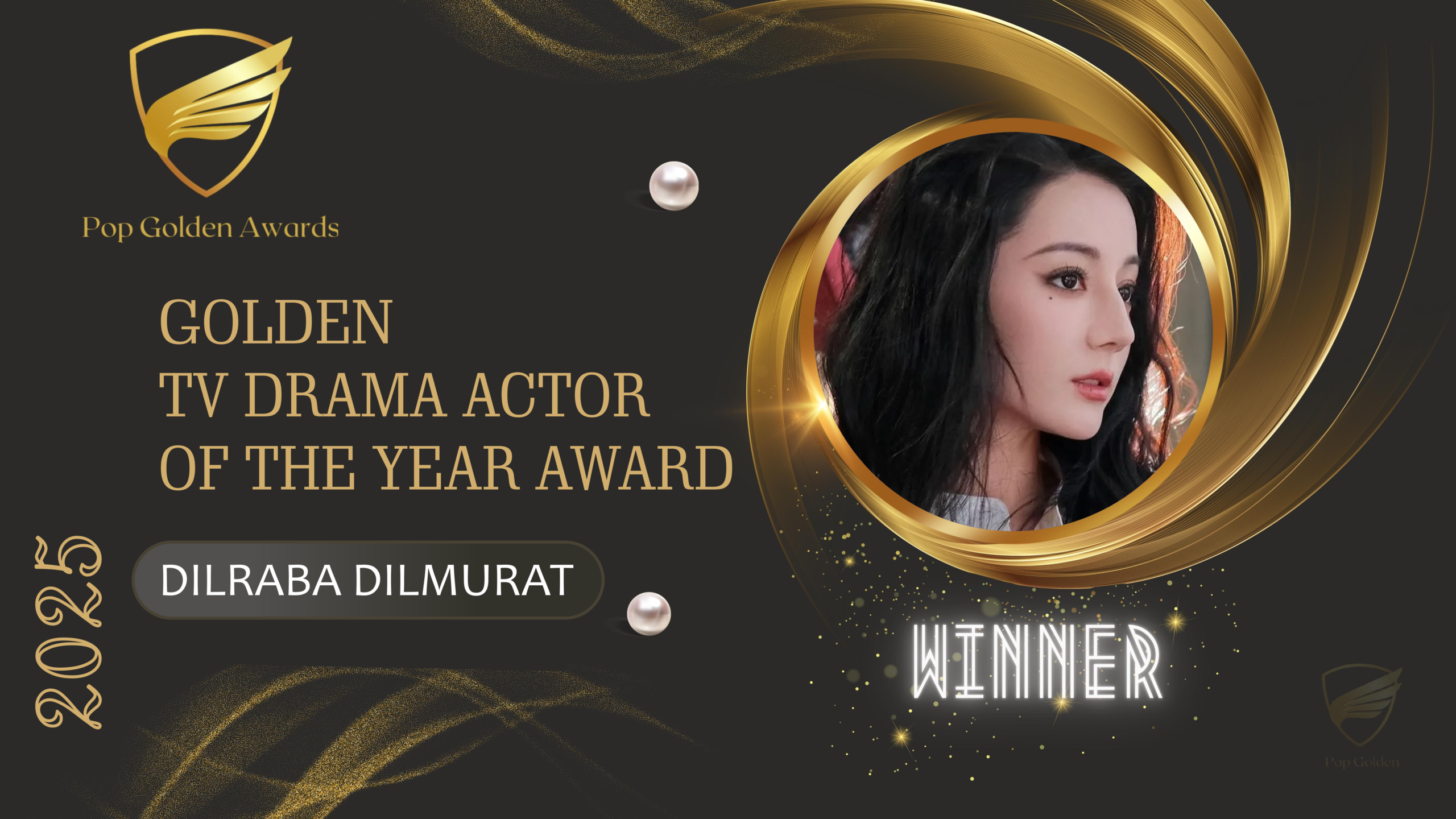 Golden TV Drama Actor of the Year 2025 Winner: Dilraba Dilmurat
