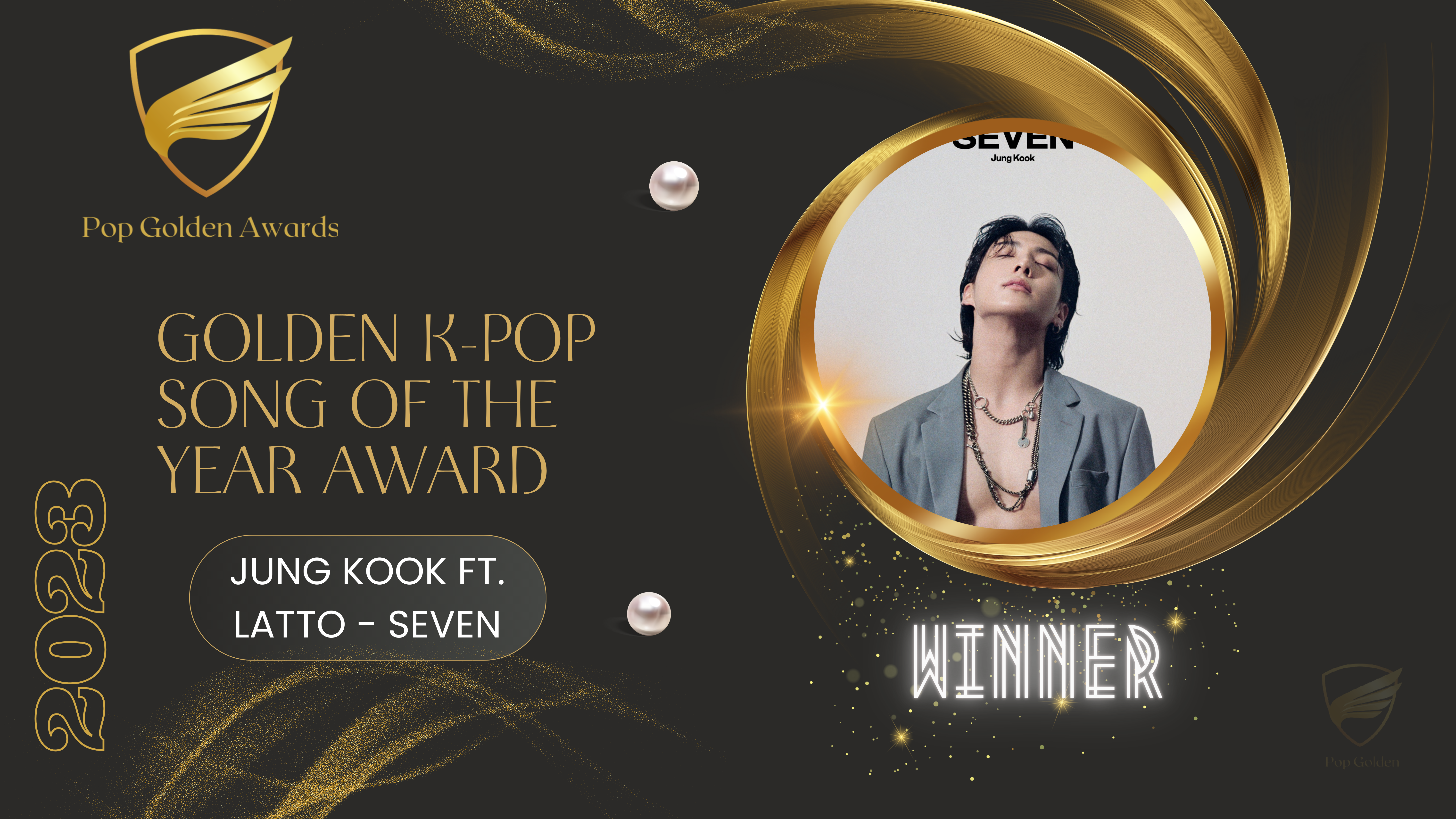 Golden K-pop Song Of The Year Award Winner: “JungKook – Seven” (2023)