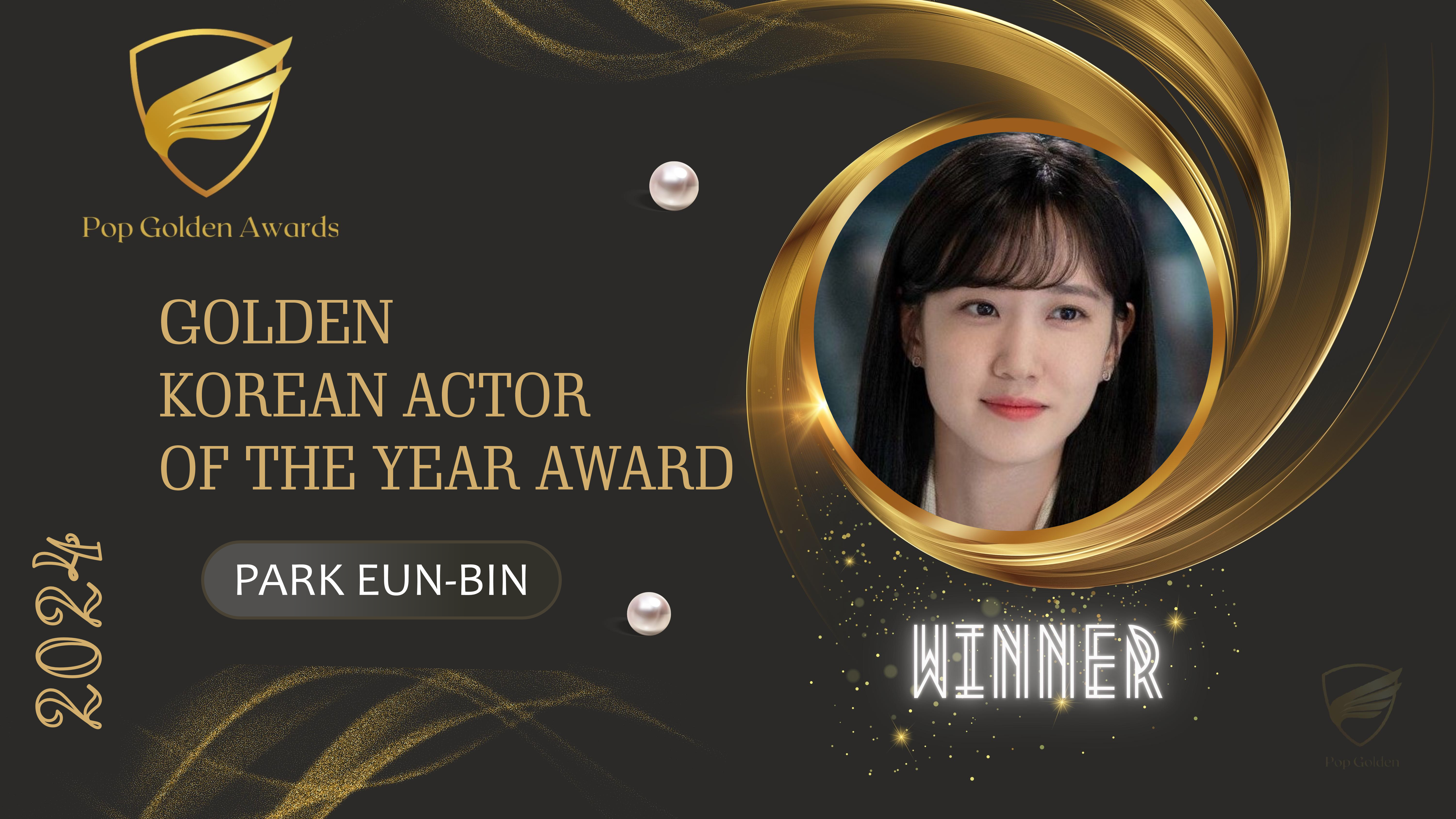 Golden KOREAN ACTOR OF THE YEAR Award (2026)   Winner: Park Eun-bin