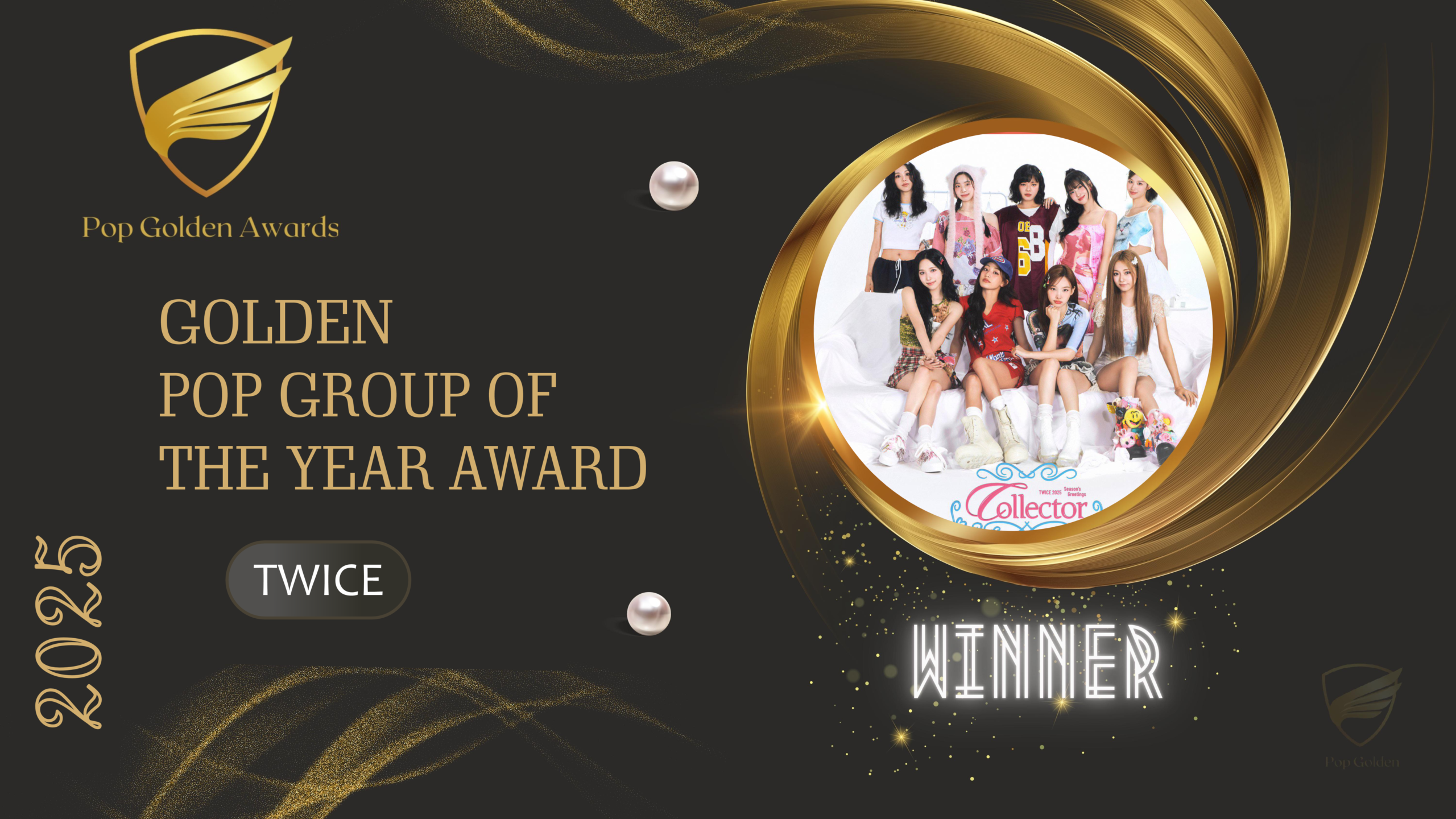 Golden Pop Group of the Year 2025 Winner: TWICE