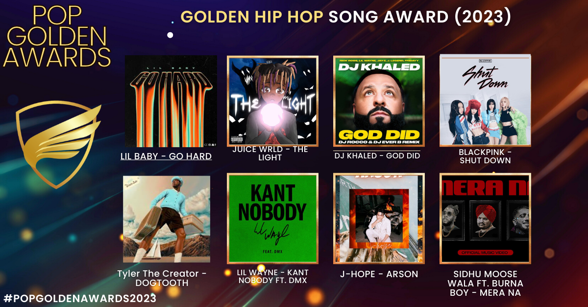 Golden Hip Hop Song Award (2023 Nominees)