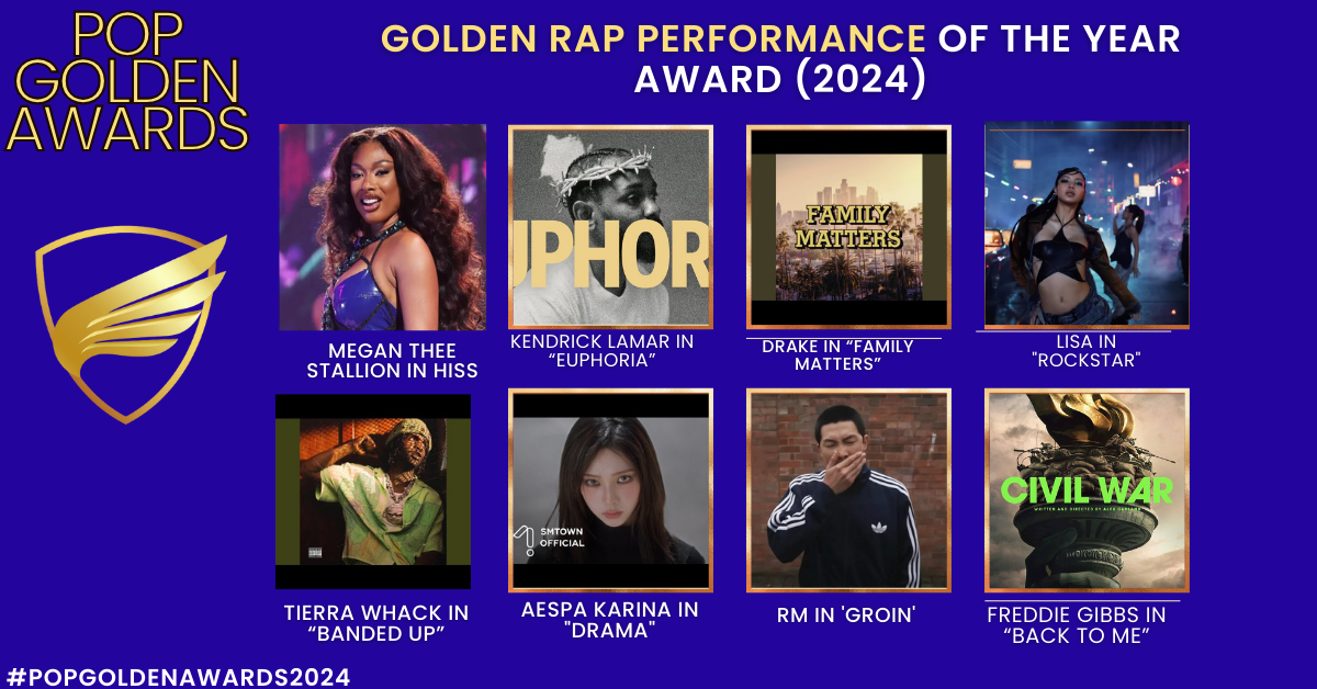 Pop Golden Awards 2024 All Nominees - POP GOLDEN