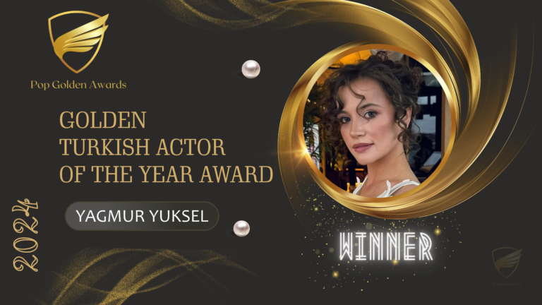 Read more about the article Golden TURKISH ACTOR OF THE YEAR Award 2024   Winner: Yağmur Yüksel